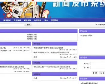javaweb JSP JAVA 新闻发布系统源码（新闻管理系统）-毕业设计-课程设计