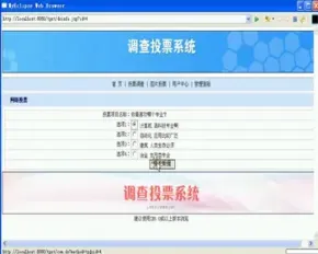 JAVA JSP在线投票系统 网上问卷投票系统 WEB投票问卷调查网站-毕业设计 课程设计