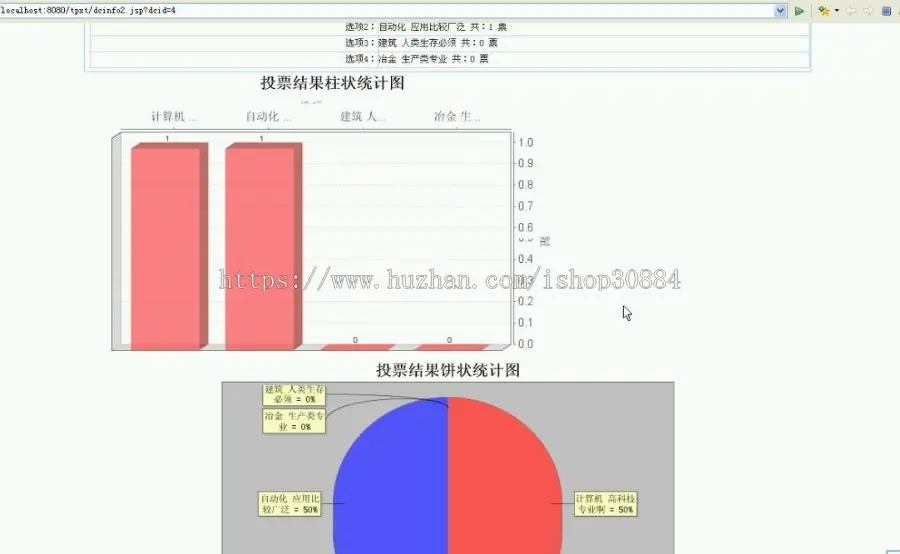 JAVA JSP在线投票系统 网上问卷投票系统 WEB投票问卷调查网站-毕业设计 课程设计