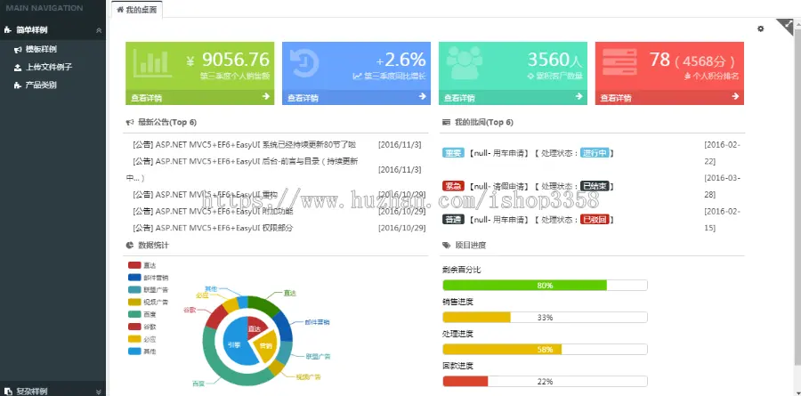 ymnets.net开发框架源码 2018ymnets.net ASP.NET开发框架源码（MVC5+EF6+EasyUI） 