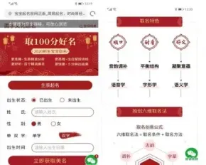 宝宝起名网站源码,支持单双字