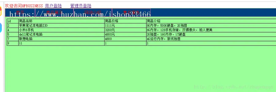 javaweb JAVA JSP购物商城系统源码（电子商务系统）购物系统，电子产品销售系统