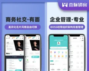 人工AI智能名片源码微信小程序名片商务名片营销软件源码下载