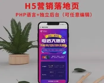 H5营销落地页信息流推广落地页网页表单信息网页手机信息收集页