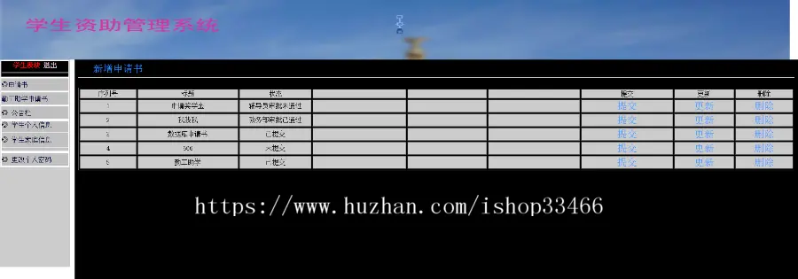 JSP学生资助系统JSP学生奖学金系统JSP奖学金管理系统JSP奖学金评定系统JSP评奖评优