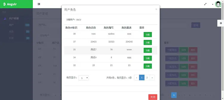 Angularjs 项目源码 后台管理系统springmvc mybitis用户权限管理 