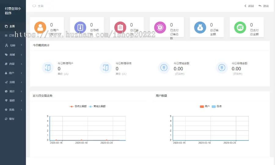 法律师情感心理医生师在线付费问答咨询小程序源码