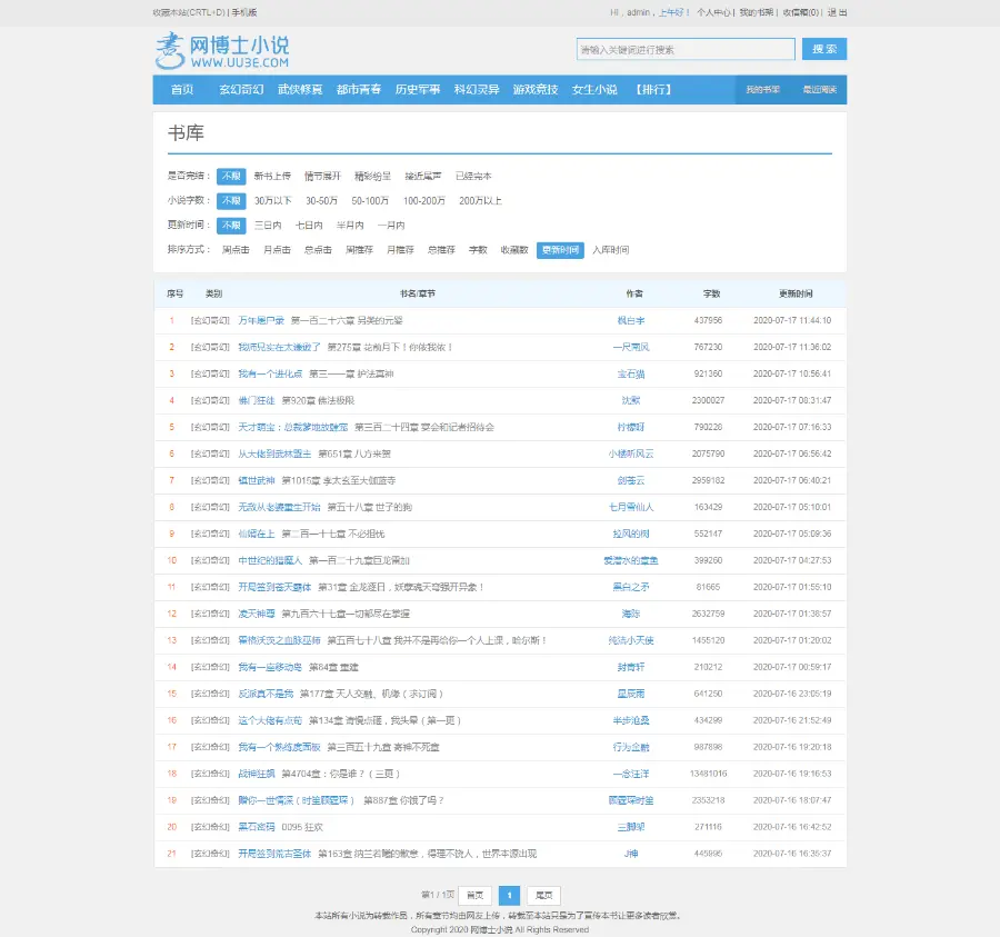 杰奇仿斋书苑小说模板电脑+手机模板 关关采集器 网博士网络