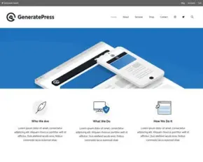 GeneratePress Premium官方wordpress企业轻量简洁模板主题