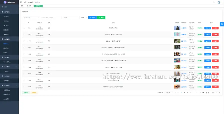 【H5版本】专用-YYC松鼠短视频系统-短视频H5版本，完美支持所有移动端 