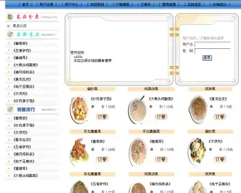 订餐 点餐系统+源码+文档 jsp ssh java web mvc j2ee bs网页设计