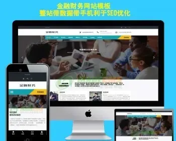 担保融资财务理财典当网站源码 PHP模板html5响应式 手机自适应