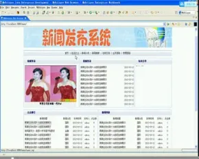 JAVA JSP 新闻发布系统（毕业设计）