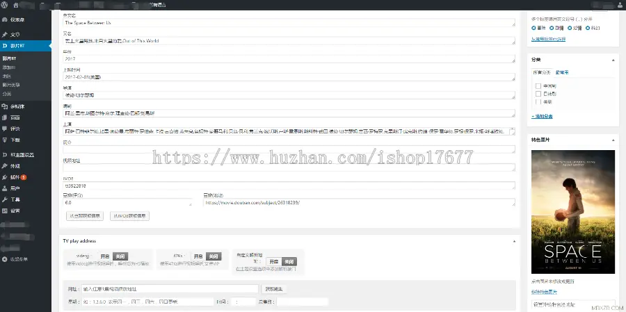 价值170元的WordPressMIBT 电影种子下载主题 V1.29源码分享 