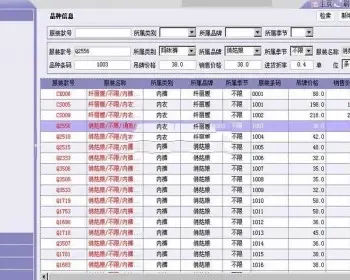 服装进销存完整版源码 支持会员卡预存充值 采购管理 销售管理 库存管理等版块