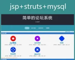 Java web struts mysql实现的论坛bbs系统项目源码 设计 附教程