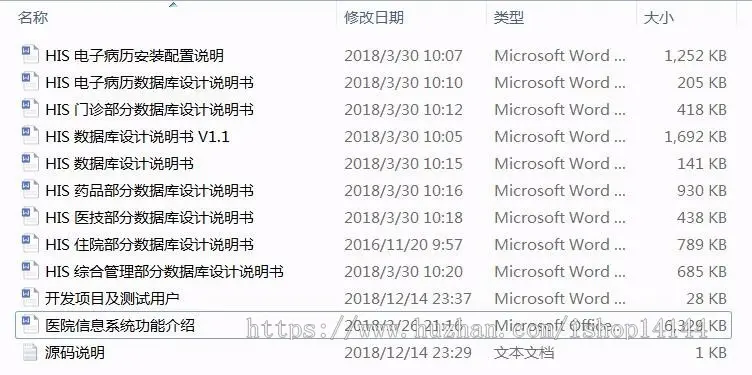 C# sql server数据库 大型医院his管理系统 源码 源代码 程序