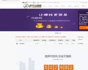 ThinkPHP币胜网众筹委托虚拟数字交易平台网站源码，带分红、众筹、支付功能