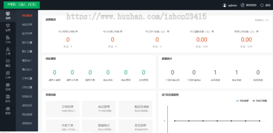 2019外卖人v9.1开源源码无域名限制+小程序9.1+三端APP源码+开发文档