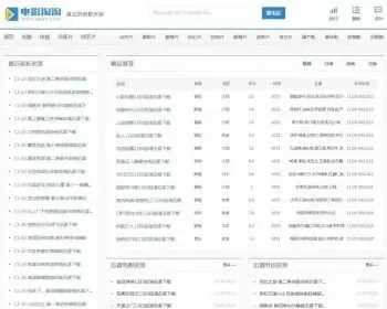 帝国CMS内核92GAME仿电影淘淘源码 BT电影资源下载网站源码 带采集