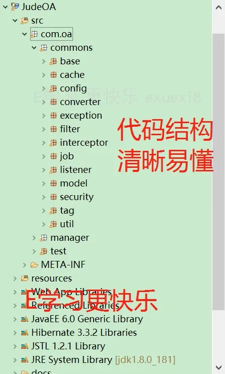 Java工作流文件系统OA办公智能化 Spring MVC + Spring + Hibernate + Apache Shiro + Activiti 