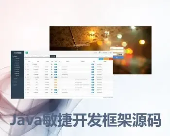 基于SSM+Vue后台管理权限JAVA敏捷开发框架源码含代码生成器