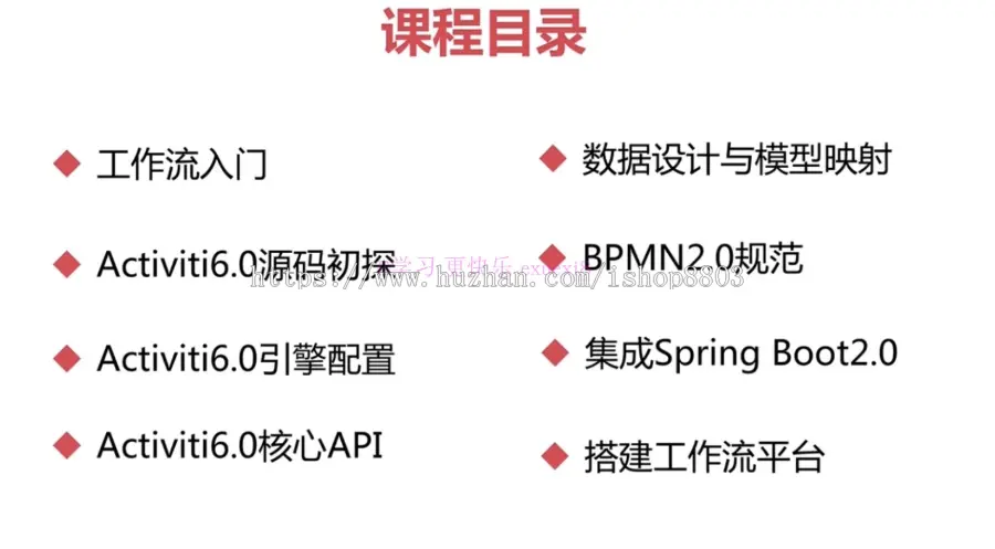 Java activiti6 工作流 教程 Activity Springboot 实战开发 