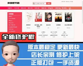 全新小说自动采集系统源码带自适应手机版【深度seo优化】+送采集规则