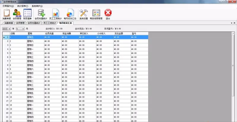 C# Winform 会员管理系统源码（带报表 带条形码） 