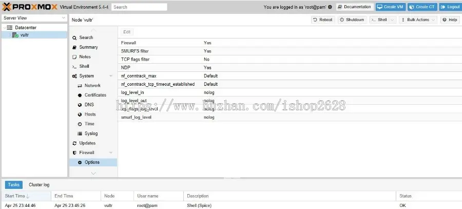 Proxmox海外虚拟主机 vps 云主机服务器管理系统