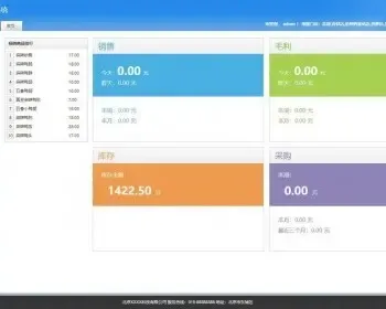 多店进销存管理系统源码 ASP.NET MVC3.0+三层架构