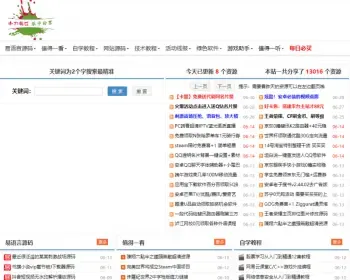 仿善恶资源网站源码下载 dedecms内核