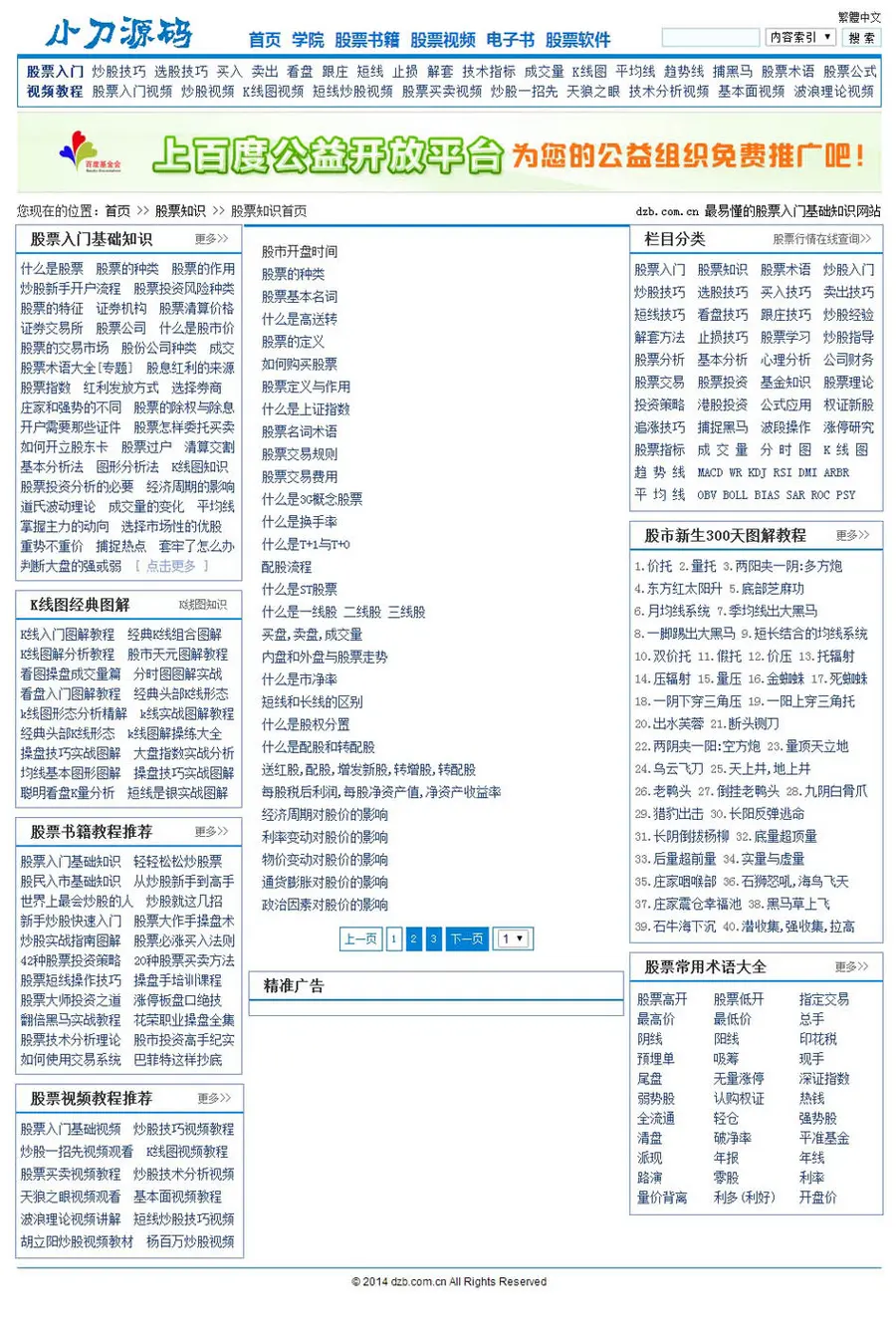 带15000数据 炒股知识学习文章系统网站源码XYM462 ASP+ACC