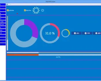 C# wpf 自定义控件库源码