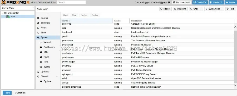 Proxmox海外虚拟主机 vps 云主机服务器管理系统