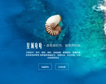 个人网站引导HTML网页源码 个人业务收徒引导页 手机浏览器介绍页