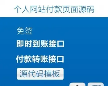 个人网站付款转账接口 即时到账接口源码 个人收款页面源代码