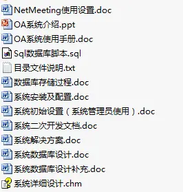 OA系统源码电脑 手机端.net源码含文档