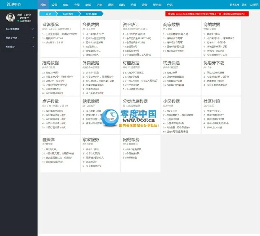 Bao cms7.0本地生活通整站源码 o2o上门服务系统商业版,新增去哪儿+贴吧+分站管理