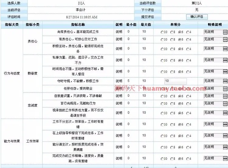 asp.net c#绩效考核评估系统源码大型绩效考核系统源码企业政府业绩考核系统源码