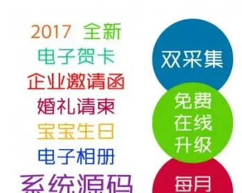 13.3微信一秀源码企业邀请函婚礼请柬系统支持易企秀模板场景采集