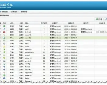 ASP.NET通用权限框架 权限管理系统源码jquery源码后台源代码