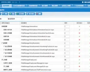 ASP.NET通用权限框架源码