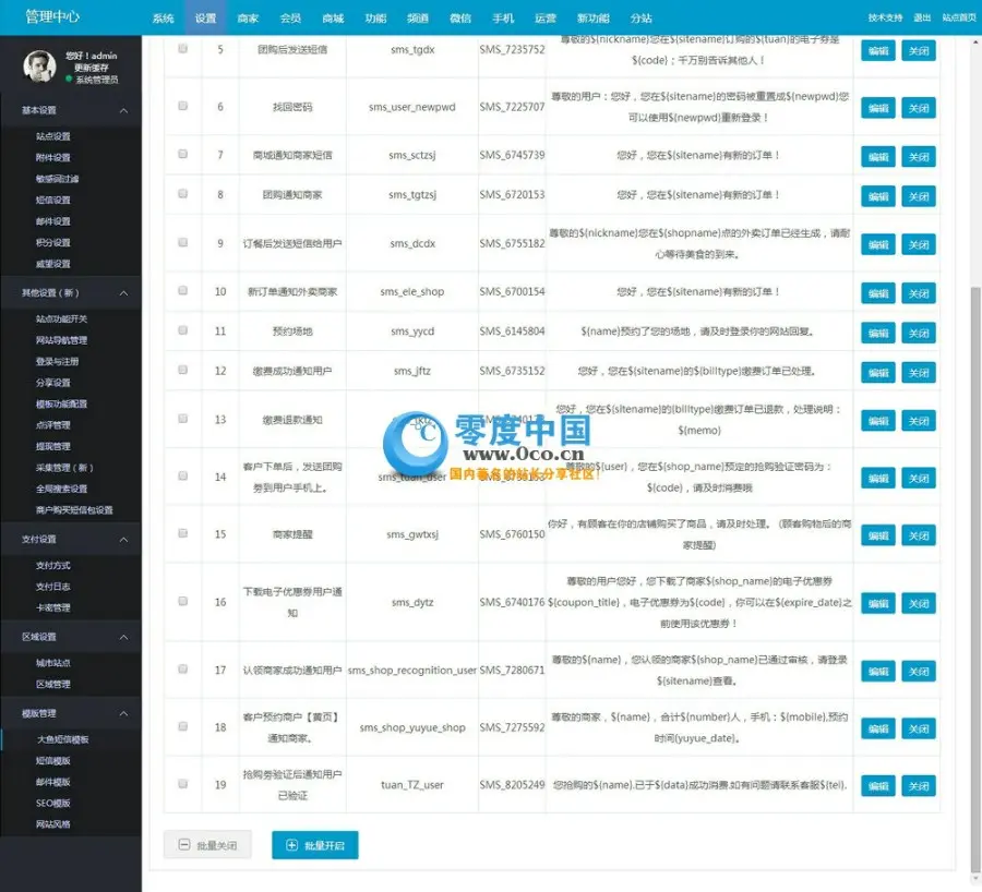 Bao cms7.0本地生活通整站源码 o2o上门服务系统商业版,新增去哪儿+贴吧+分站管理