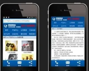 手机网站HTML5源码 模板生成静态网页 asp带后台 带SEO优化 界面大气美观