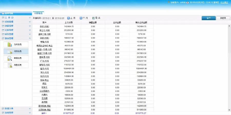 C#大型商贸进销存管理系统