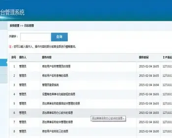 JAVA后台权限管理系统框架源码