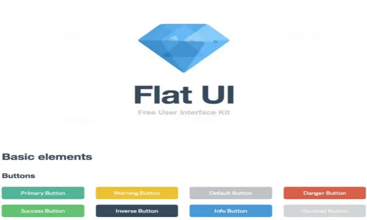 JAVA扁平风格UI工具包FlatUI源码 精品网站源码 