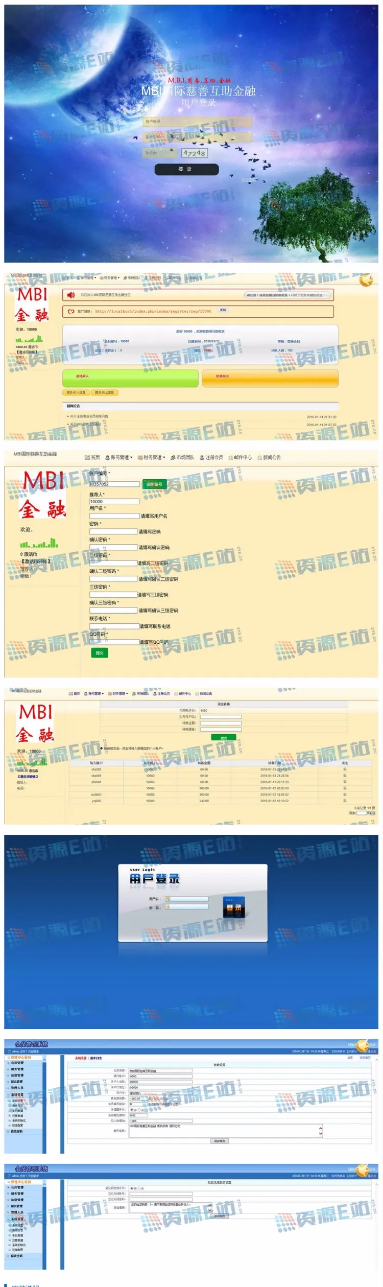 MBI国际慈善JR社区整站源码