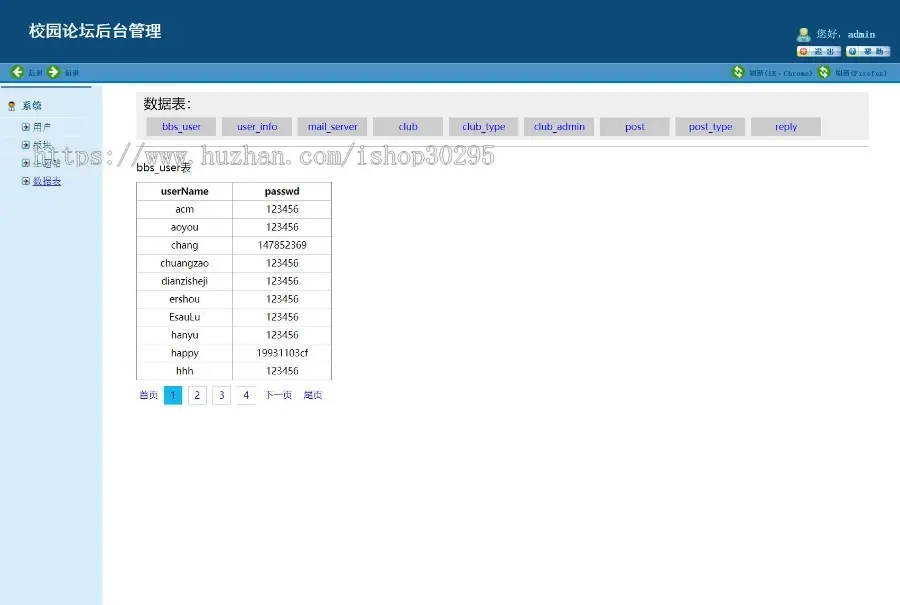 基于jsp+mysql的JSP校园论坛管理系统